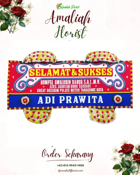 Papan Bunga Ucapan Selamat Seulimeum